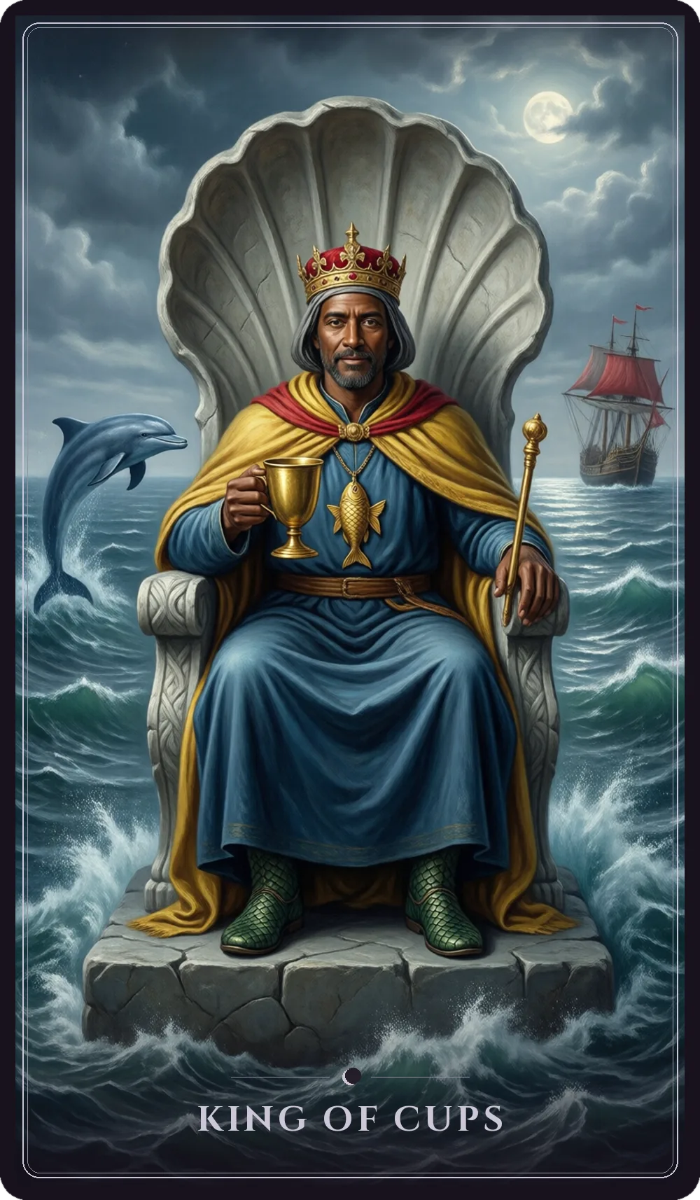 King of Cups tarot card