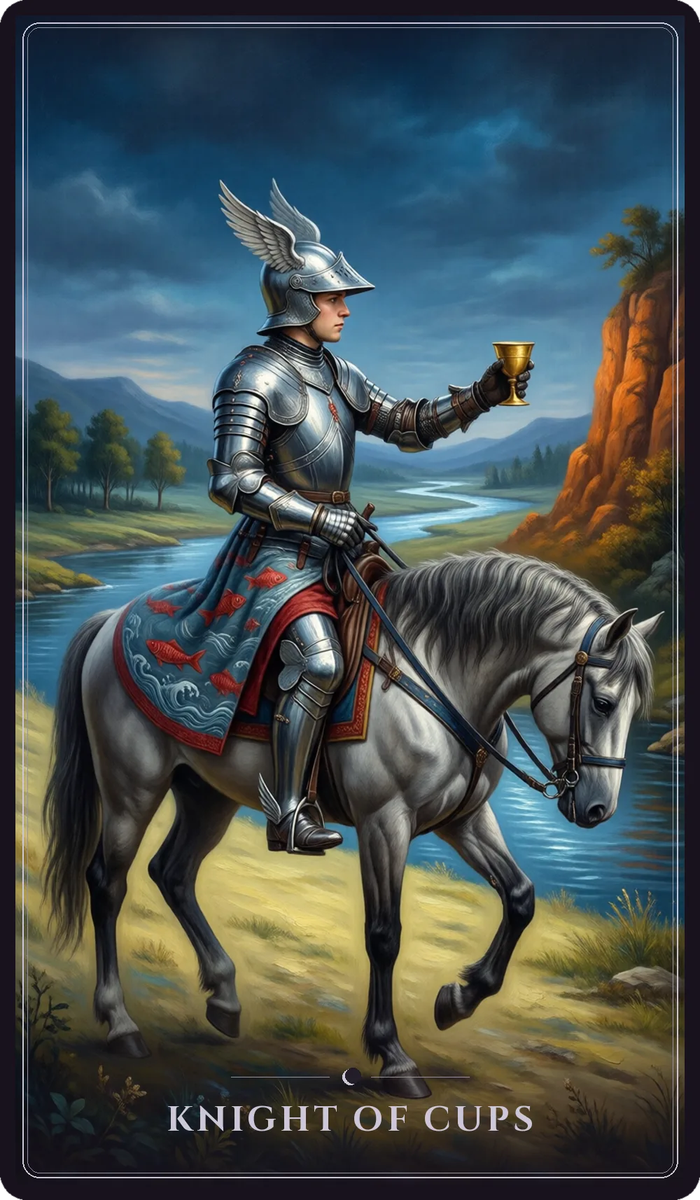 Knight of Cups tarot card