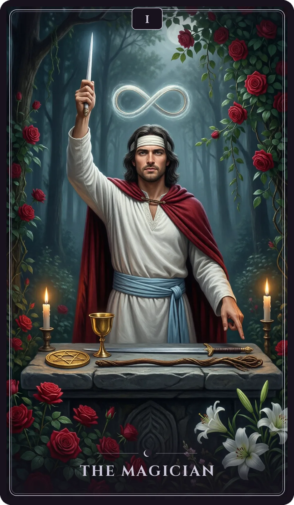 The Magician tarot card