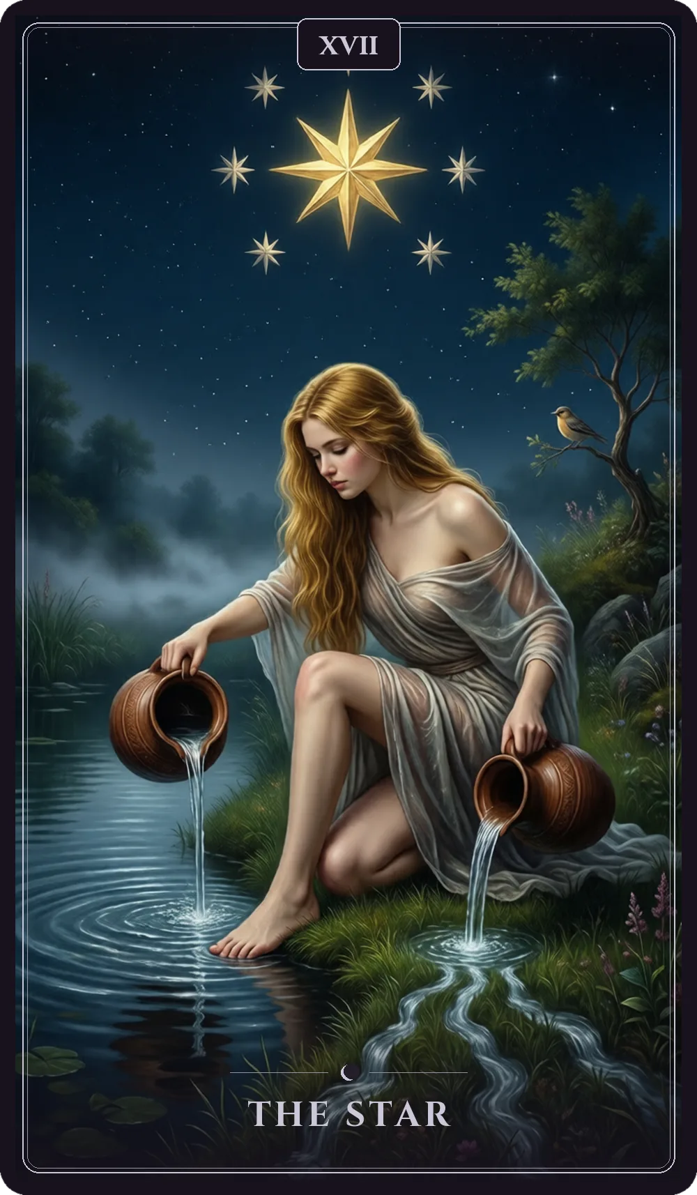 The Star tarot card