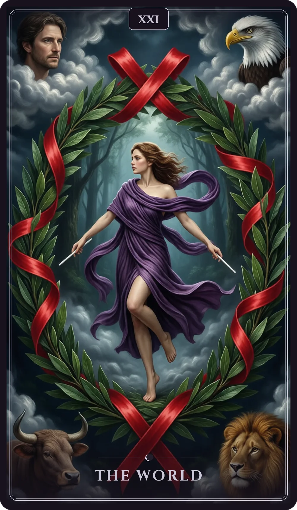 The World tarot card