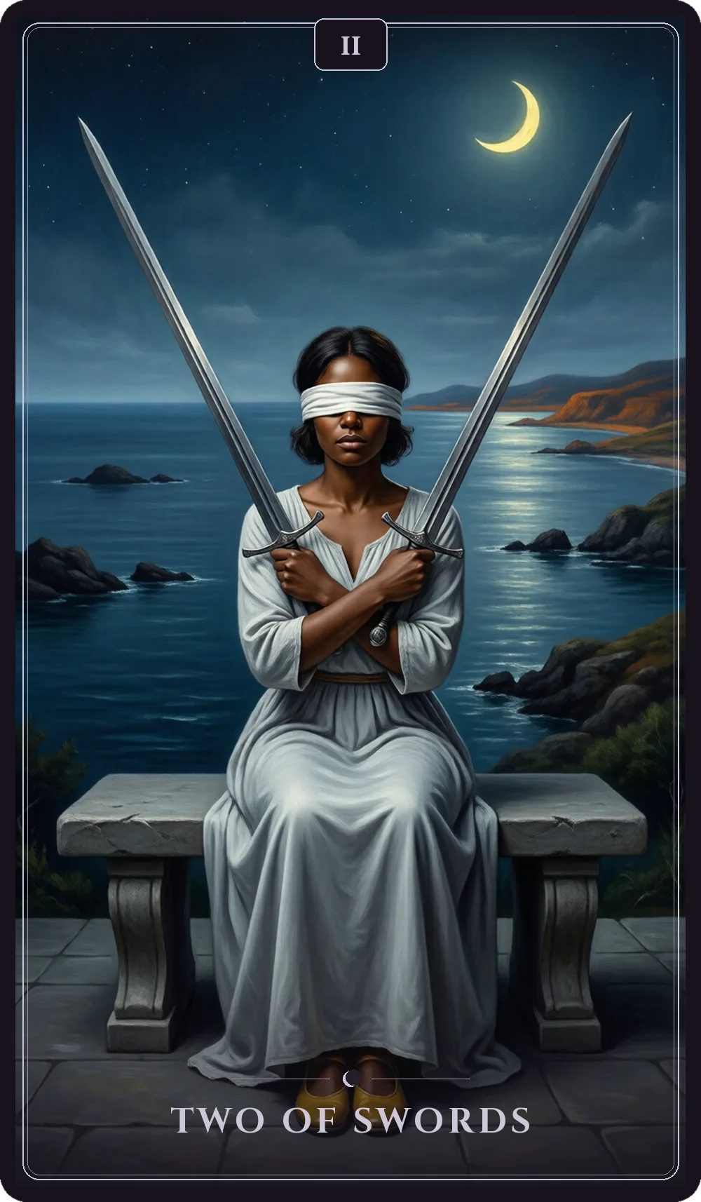 Two of Swords tarot card