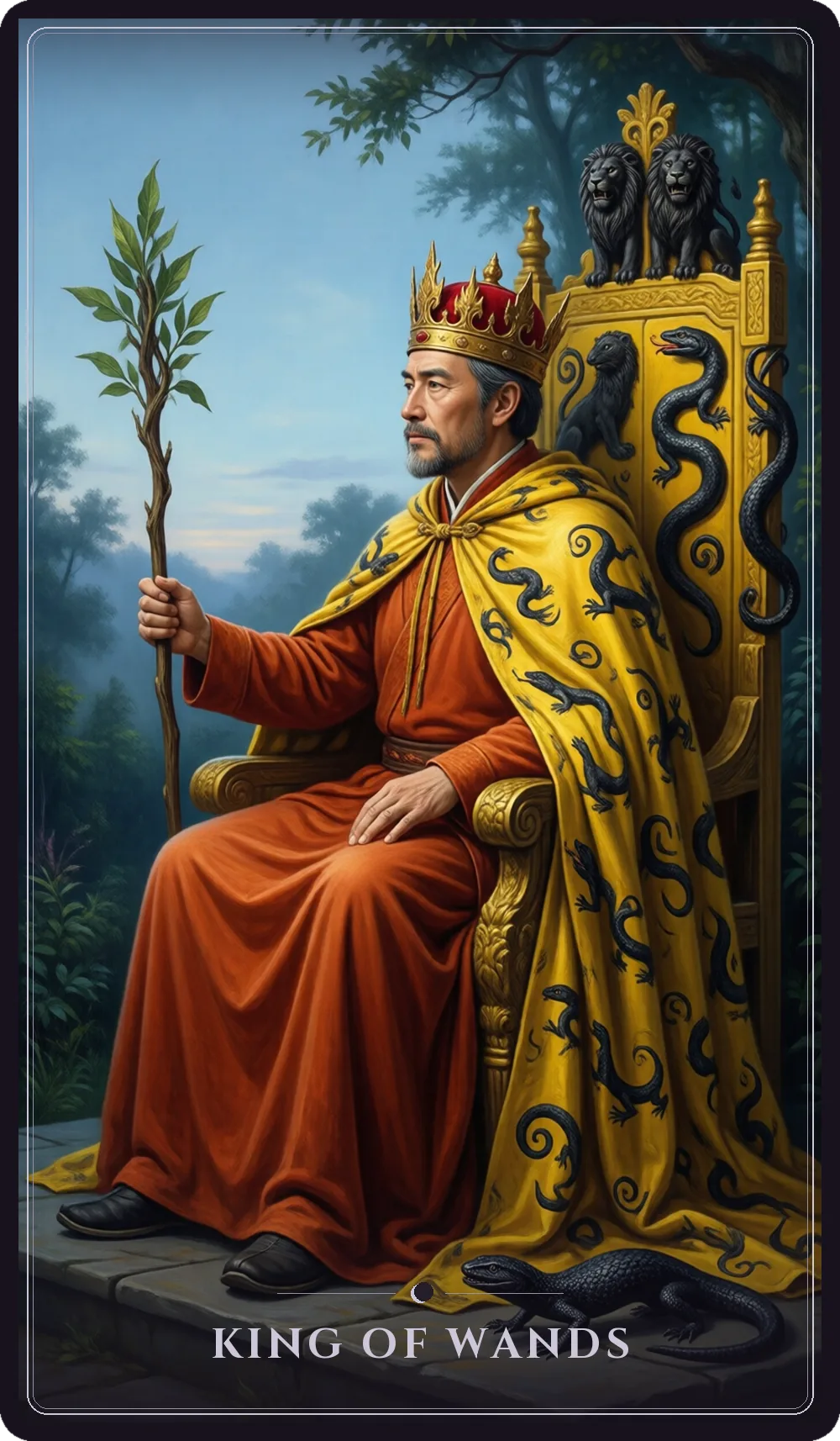 King of Wands tarot card