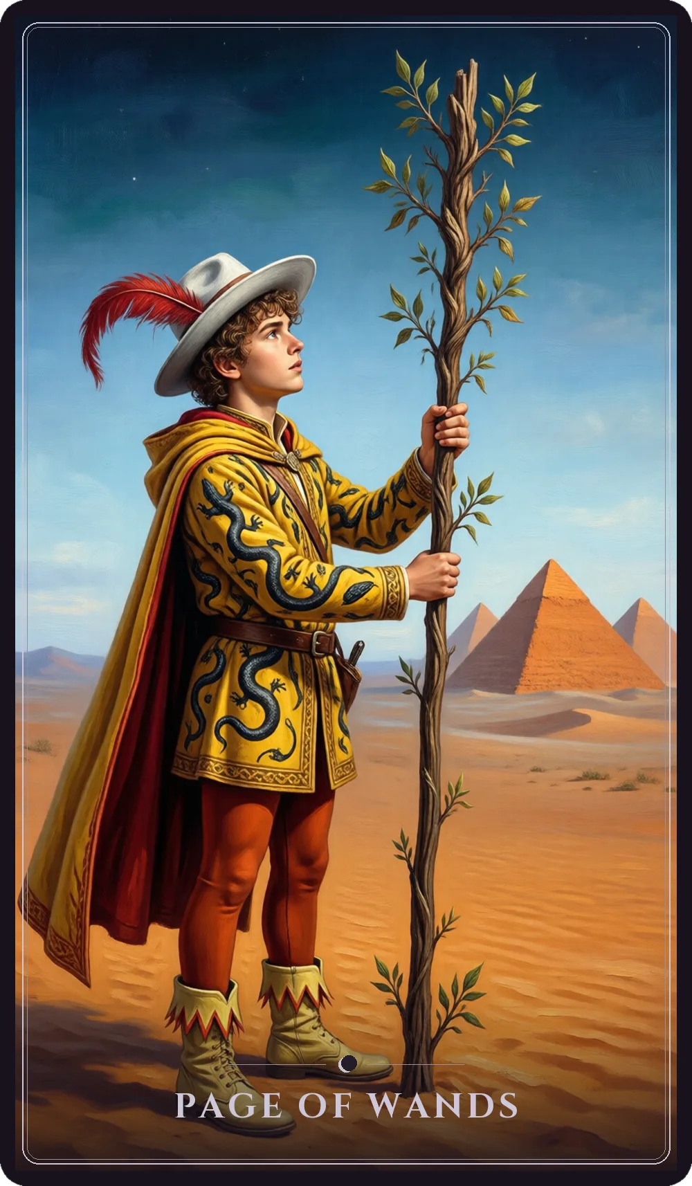 Page of Wands tarot card